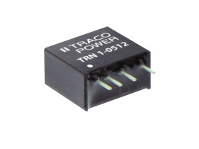 Przetwornica DC-DC, 1W, Uwe 4,5→ 13,2 V DC, Uwy 3.3V dc, Iwy 300mA, TRACOPOWER