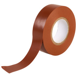 Ultratape Brown PVC Electrical Insulating Tape 19mm x 20m