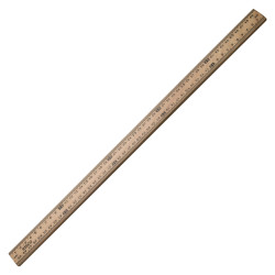 Eisco Wooden Half Metre Stick Ruler (Single)