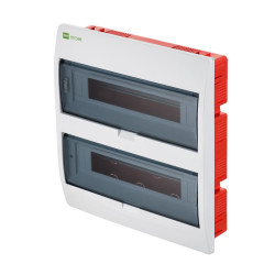 Rozdzielnica p/t RP 2x18 IP40 dymna ELEGANT 2417-01 EPN