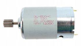 SILNIK SZCZOTKOWY SILNICZEK DL 550-C 12V 45W 12000RPM - 10 ZĘBÓW