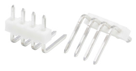 Złącze szpilkowe 4-pinowe KK 254 raster: 2.54 mm Kąt prosty 1-rzędowe Molex Otwór przelotowy500 V Bez osłony