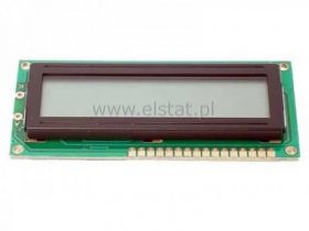 LCD 2x16 LCD podśw. zielony 80x36mm