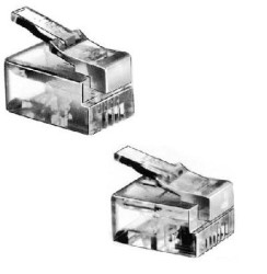 Złącze RJ45 Męski Złącze RJ45 Montaż na kablu Hirose 8-żyłowe