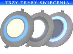 Downlight LED Power EASY 4W+2W DW+blue