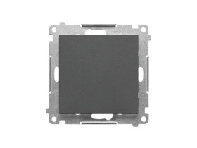 SIMON 55 Elektroniczny łącznik pojedynczy z funkcją przycisku lub łącznika czasowego 16 A 230 V grafitowy mat TEW1.01/116 KONTAK