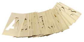 Szablon Mosiądz, 51mm AT Brown