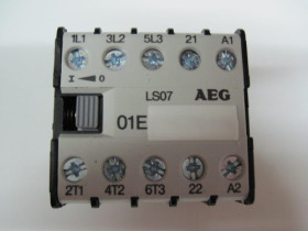 LS 07.01 Stycznik 3kW, 1NC, cewka 400V/50Hz AC (W10256)