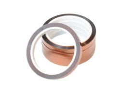 Taśma maskująca RS PRO szerokość: 12mm Folia poliimidowa Żółta