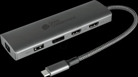 HUB-C001A Docking station/port replicator, USB-C