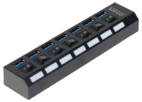 Hub USB 3.0 Hub-USB3.0-1/7 55cm
