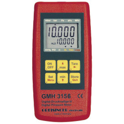 Greisinger GMH 3156 Pressure Gauge 2.5-400 bar Datalogger Analogue Output