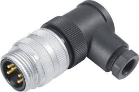 binder 99 2443 52 04-20 złącze męskie kątowe Seria: 820 Łączna ilość styków: 4 + PE 1 szt.