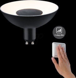 28795 GU10 LED spotlight, 4.9 W, 360 lm, 3000 K, dimmable