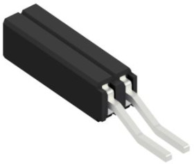 Socket header, 2 pole, pitch 1.27 mm, straight, 10027182