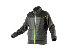 Bluza LEVIN hybrydowa czarna rozmiar XL HT5K385-XL HOEGERT