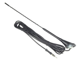 Antena samochodowa dachowa 60° wtyk DIN 5m pasywna