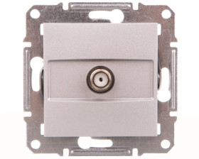 ASFORA Gniazdo SAT końcowe bez ramki aluminium EPH3700161