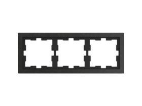 MERTEN D-Life Ramka 3 potrójna łupek polerowany MTN4030-6547 SCHNEIDER ELECTRIC