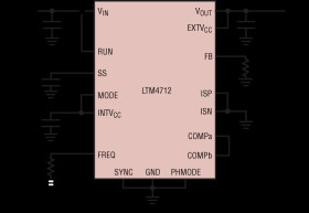 36V, 12A Step-Up/Step-Down Buck-Boost μModule Regulator