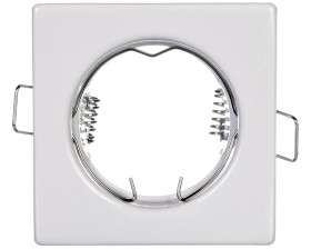 Oprawa punktowa PARMA BLACHA IP20 biała kwadrat OP-PAST2-10