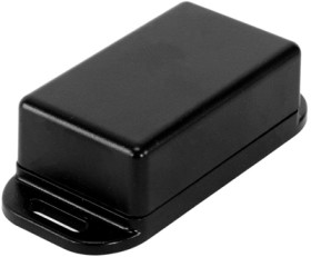 PC miniature enclosure, (L x W x H) 35 x 60 x 22 mm, black (RAL 9005), IP68, 1551WHFLBK