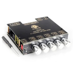 ZK-TB21 PRO 2.1 Kanałowa 5.2 Stereo bluetooth Wzmacniacz Płytka 50W+50W+100W Chip TPA3116D2 AUX Wzmacniacz