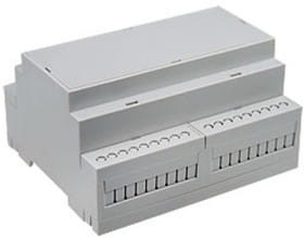 D6MG obudowa modułowa na szynę DIN; 106x90x57mm