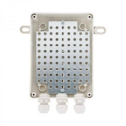 Obudowa zewnętrzna, IP56, 150x110x70mm, dławnice 6xM16