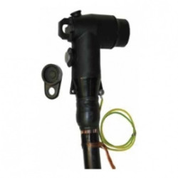 Głowica konektorowa kątowa na przepust typu A, zestaw na 3 fazy, z końcówkami śrubowymi, CWS 250A 24kV 70-150/EGA, 293792