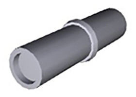 Osłona złącza 1-pinowe Męski 1-rzędowe raster: 5.08 mm TE Connectivity Kabel Commercial MATE-N-LOK Prosty Obudowa