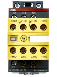 Stycznik 100 do 250 V AC/DC ABB Jokab styki: 3 28 A 3NO Śruba 1SBL157082R1322 AFS12-30-22-13