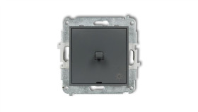 Mini Przycisk /Światło/ W Stylu Amerykańskim Grafitowy Mat 28Mwpus-5