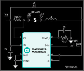 2MHz, High-Brightness LED Drivers with Integrated MOSFET and High-Side Current Sense