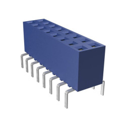 Amphenol 71991-305LF Connector Female 10POS Vert PCB Mount Unshrouded 2.54mm