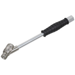 Sealey SA37/C/CLIP Connector Twin ClipOn Type for Tyre Inflators 1/4&quot;BSP Fitting