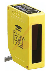 Czujniki fotoelektryczne Dyfuzyjny w obudowie prostokątnej Banner z wyjściem przekaźnikowym zakres 200 mm → 2 m