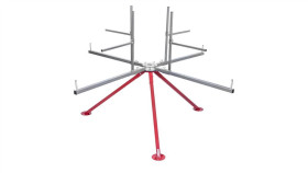 Rozwijak Obrotowy Stalowy Do Rur Ogrzewania Podłogowego Pert Pex, Rur Do Wody...