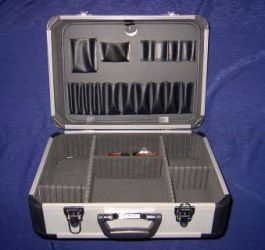 WALIZKA SERWISOWA SZARA 460x330x160mm