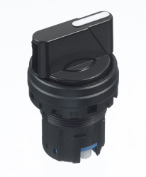 3-pozycyjny wycięcie: 22mm Sprężyna powrotna IP20 Idec siłownik: Standardowy czarny uchwyt