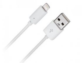 KABEL IPHONE 5 1M BIALY