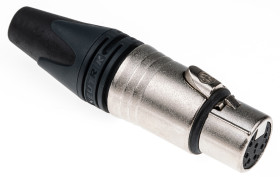 Złącze XLR 7 -pinowe Montaż na kablu Żeński