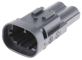 Złącze samochodowe 2-pinowe TE Connectivity -rzędowe Męski NG1 Obudowa złącza samochodowego