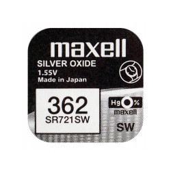 Bateria AG11 SR721 V362 srebrowa MAXELL 1szt