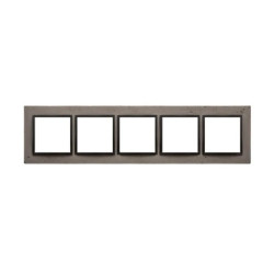 Simon 54 Nature Ramka pięciokrotna beton - SZORSTKA PRZYJAŹŃ DRN5/97