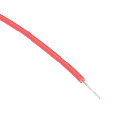610m Red UL1015 24AWG 11/0.16mm Tinned Copper Stranded Wire