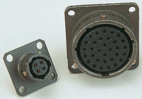 Złącze 32-pinowe Żeński ITT Cannon Żeński Montaż w puszce rozmiar 18