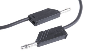 934091100, Silikon, 16A, 60V dc, kolor: Czarny, dł. 500mm, -15→ +70 °C., Hirschmann Test & Measurement