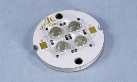 LED HPM-4W W120 4*LED FLUX BIALY