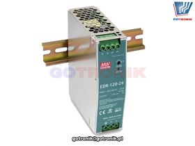 Zasilacz impulsowy na szynę DIN EDR-120-24 24V 5A 120W